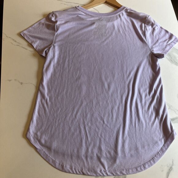 Polaroid Instant Camera Graphic Shirt Women’s XL Purple Tunic Short Sleeve Top - Picture 3 of 8